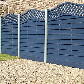 Composite fencing in Hertfordshire