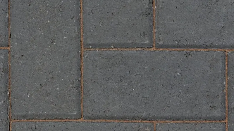 Dark grey charcoal block paving for a modern look