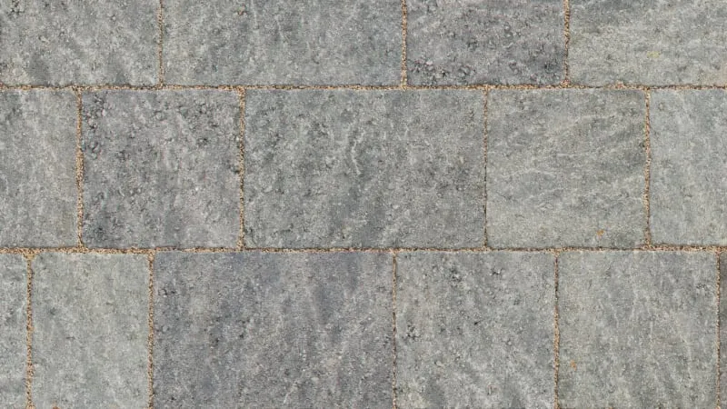 Pennant grey Tegula block paving with a neutral tone